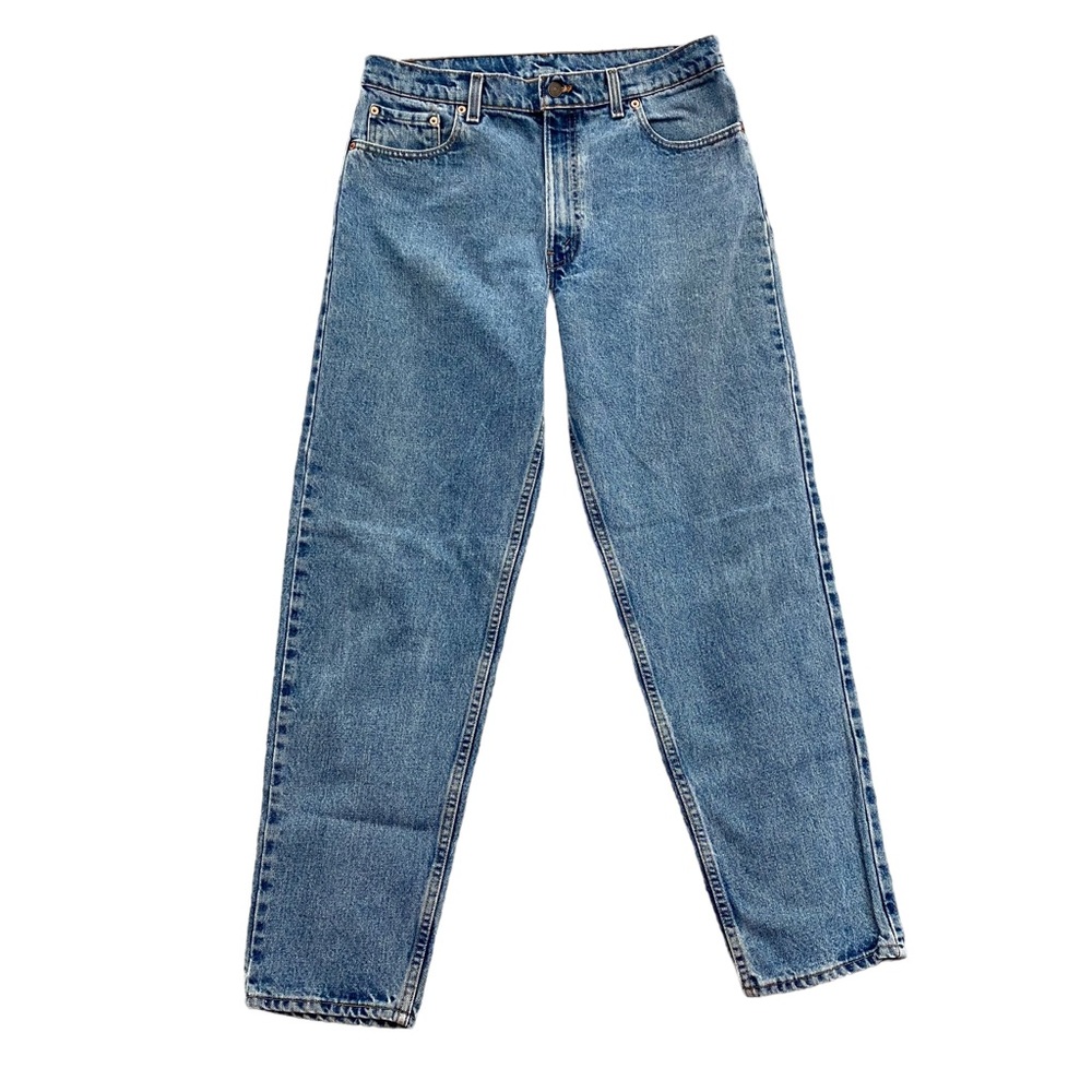 Vintage Levis 550 Jeans Mens 34x31 Blue Relaxed Fit Tapered Leg USA (Tag 36x32)